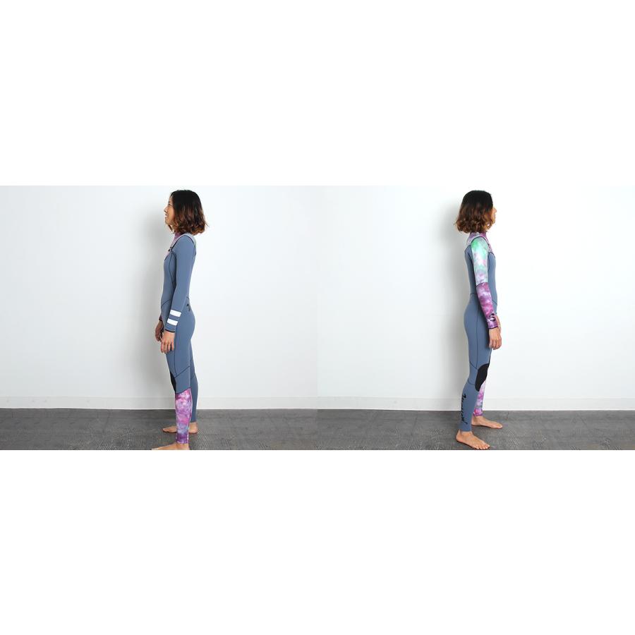 レディース ジャーフル ウエットスーツ サーフィン 3mm ジャージ