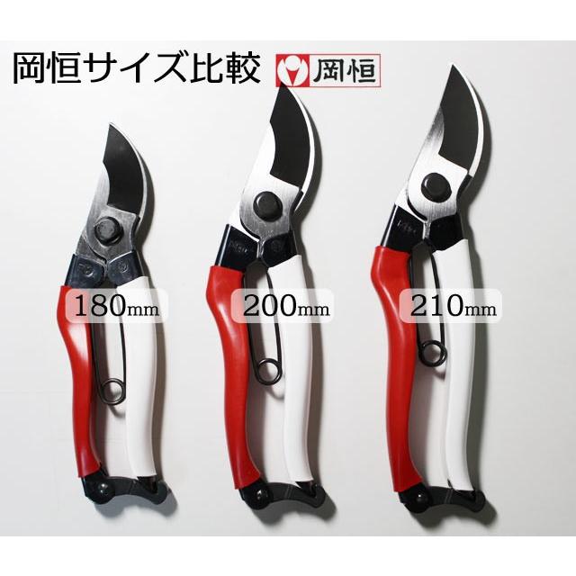 岡恒 剪定鋏 No.103B ユニーク 200mm ブリスター : ものうりばPlantz