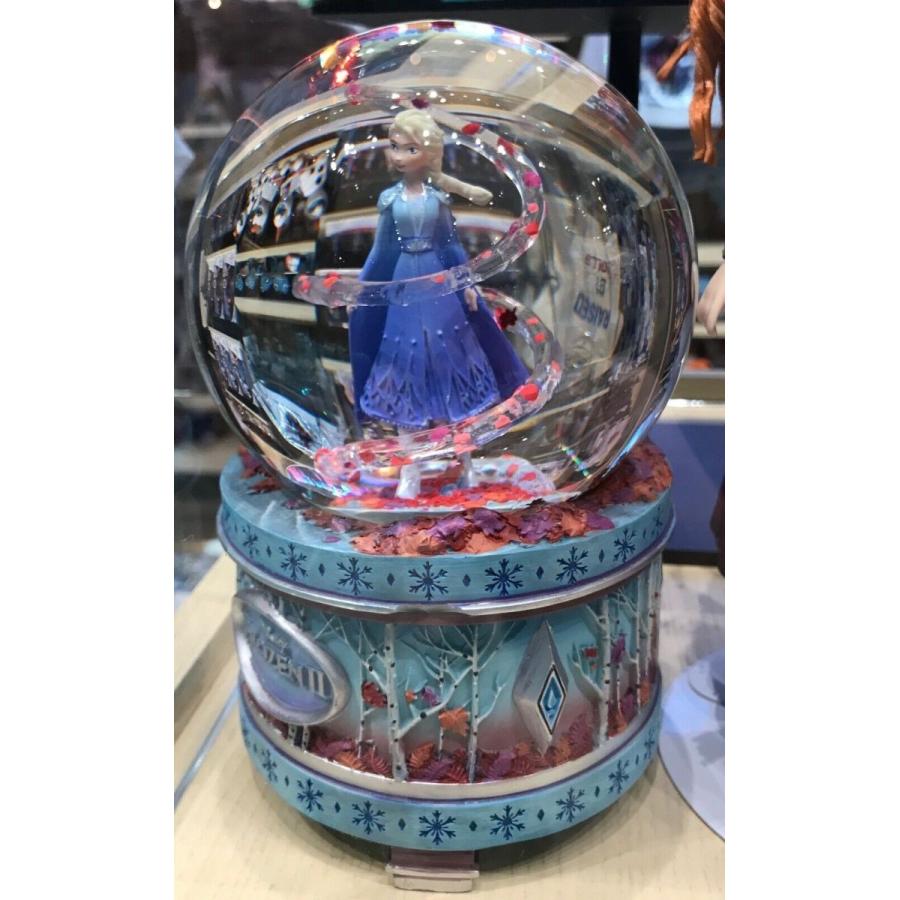 アナと雪の女王2 グッズ エルサ スノードーム 限定品 : スワロフスキー