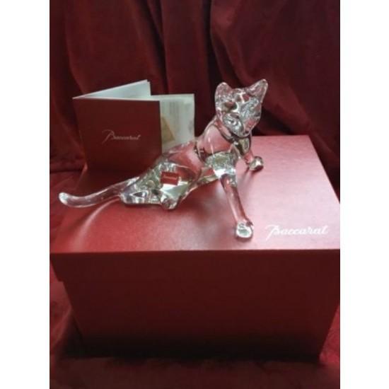 バカラ（Baccarat） 『猫 ネコ TAIL UP フィギュリン