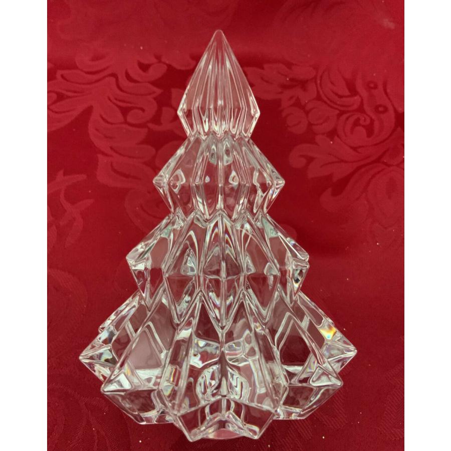 バカラ（Baccarat） 置物 クリスマスツリー クリスタル フィギュリン