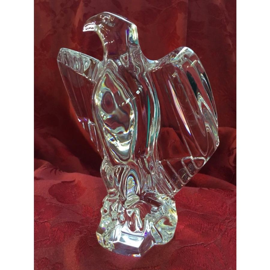 バカラ（Baccarat） 鷹 ファルコン クリスタル フィギュリン