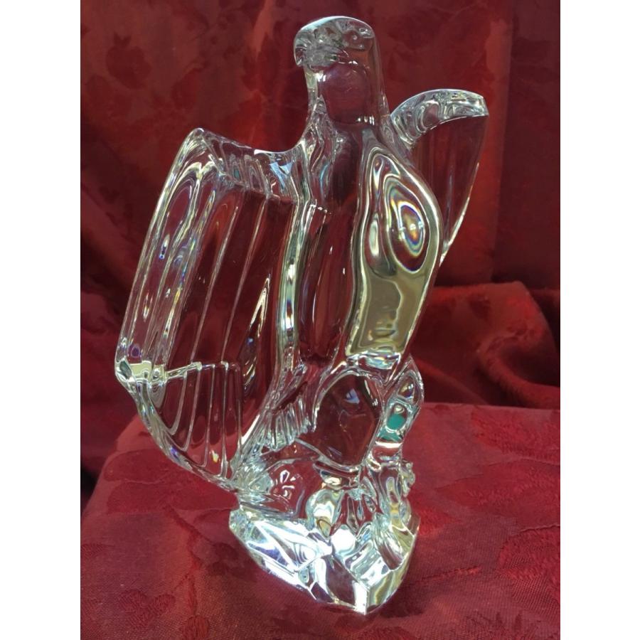 バカラ（Baccarat） 鷹 ファルコン クリスタル フィギュリン