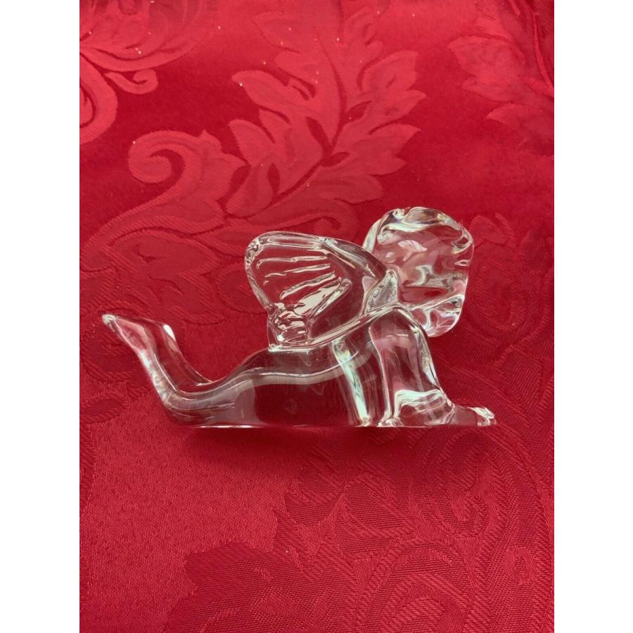バカラ（Baccarat） 置物 天使 エンジェル クリスタル フィギュリン