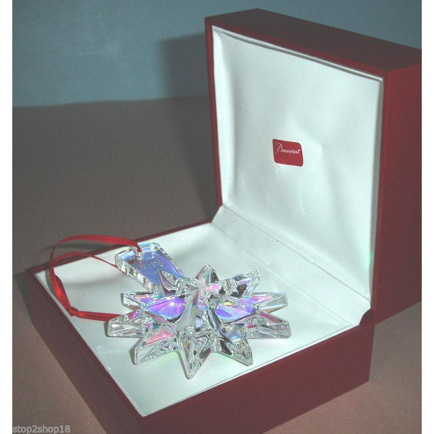 バカラ（Baccarat） スター ノエル 虹色 オーナメント #2804703