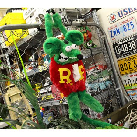 ラットフィンク ティッシュケース 車 おしゃれ 壁掛け 吊り下げ