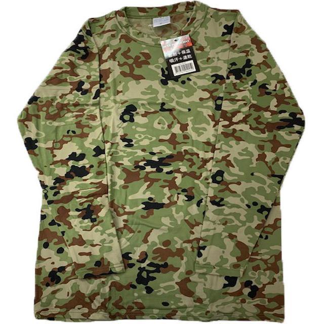 Tシャツ 陸上自衛隊 長袖 ヒートパワーマックスシャツ 迷彩(サイズ:S/M