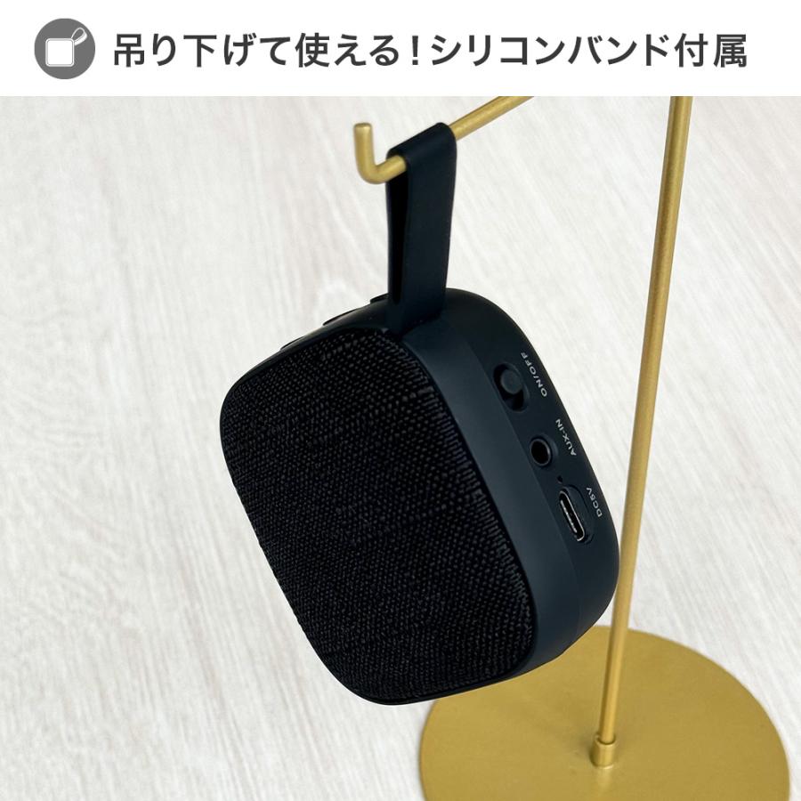 ポータブルスピーカー ワイヤレススピーカー Bluetooth 5.3 ブラック