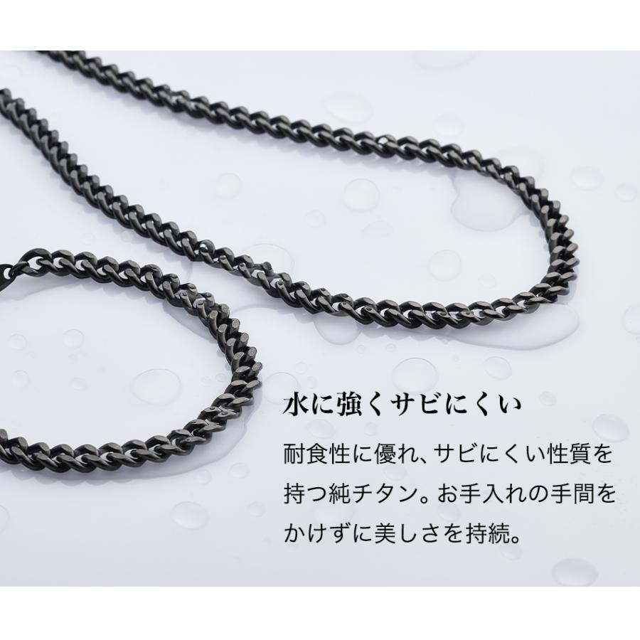 Phiten（ファイテン） 炭化チタンチェーンネックレス 45cm【公式