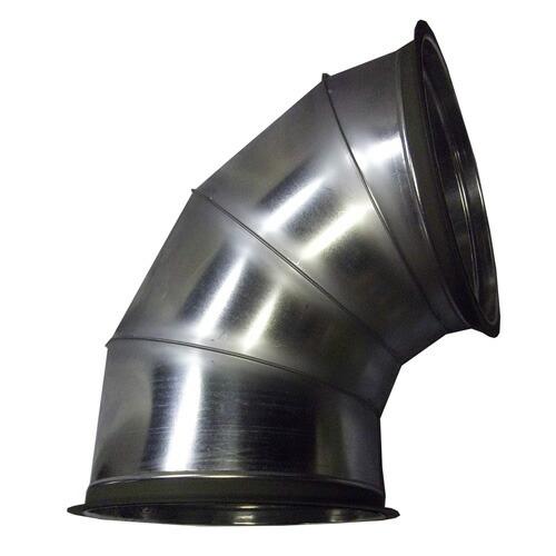 乾燥機用 直径 排塵90度エルボ 金子農機用 485×H800×W800mm HワD