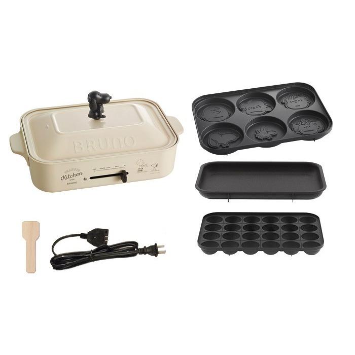 BRUNO（ブルーノ） ピーナッツ コンパクト ホットプレート スヌーピー