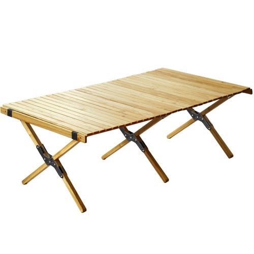 アウトプットライフ ウッド ロールトップテーブル Lサイズ OUTPUT LIFE