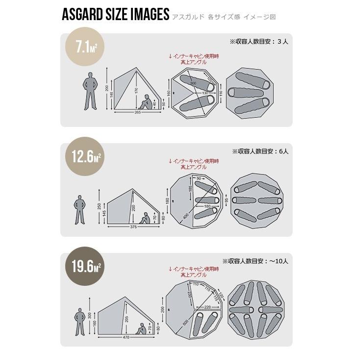 テント 6人用 ノルディスク アスガルド 12.6 正規品 : plywood - 通販