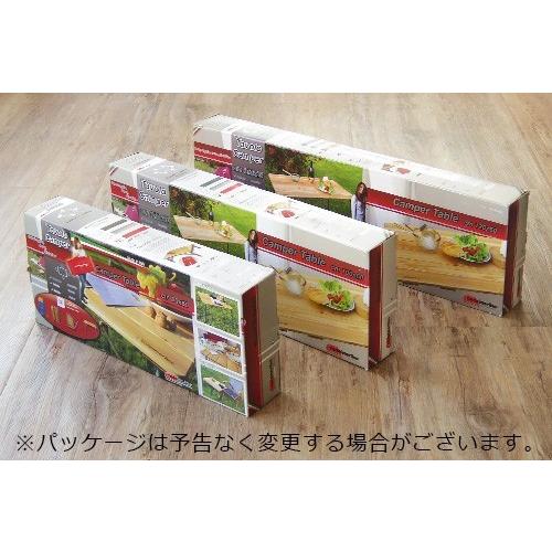 カステルメルリーノ ハイ＆ローキャンパーテーブル イタリアンレッド