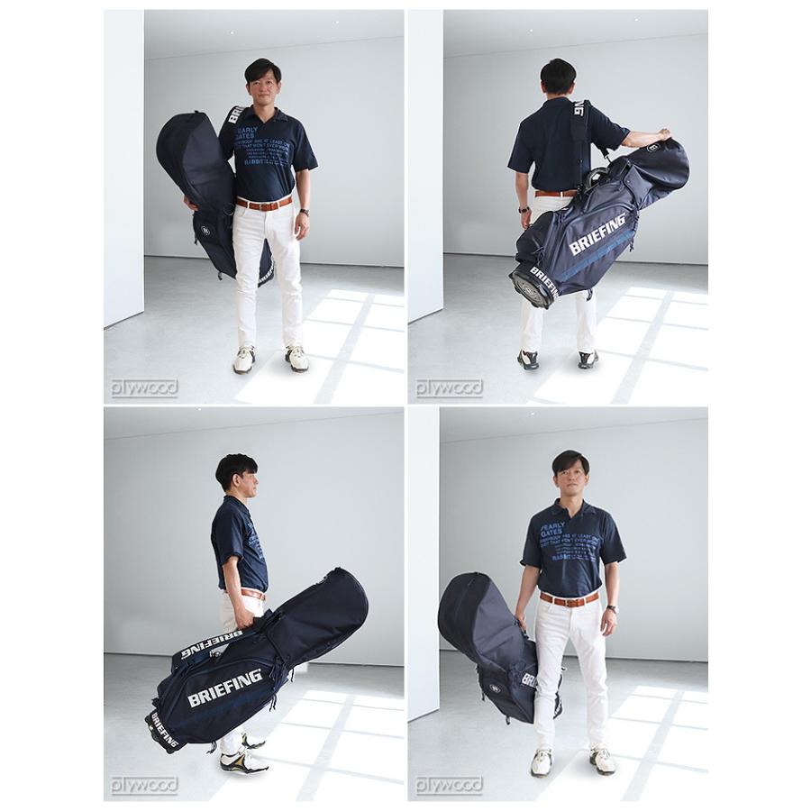 BRIEFING（ブリーフィング） キャディバッグ [ウッドランドカモ