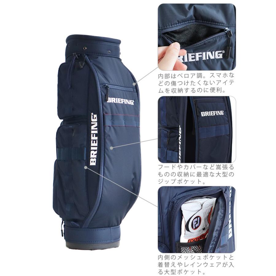 BRIEFING（ブリーフィング） ゴルフバッグ キャディバッグ BRIEFING CR