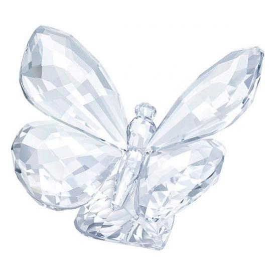 SWAROVSKI（スワロフスキー） 置物 フィギュア 蝶 バタフライと葉