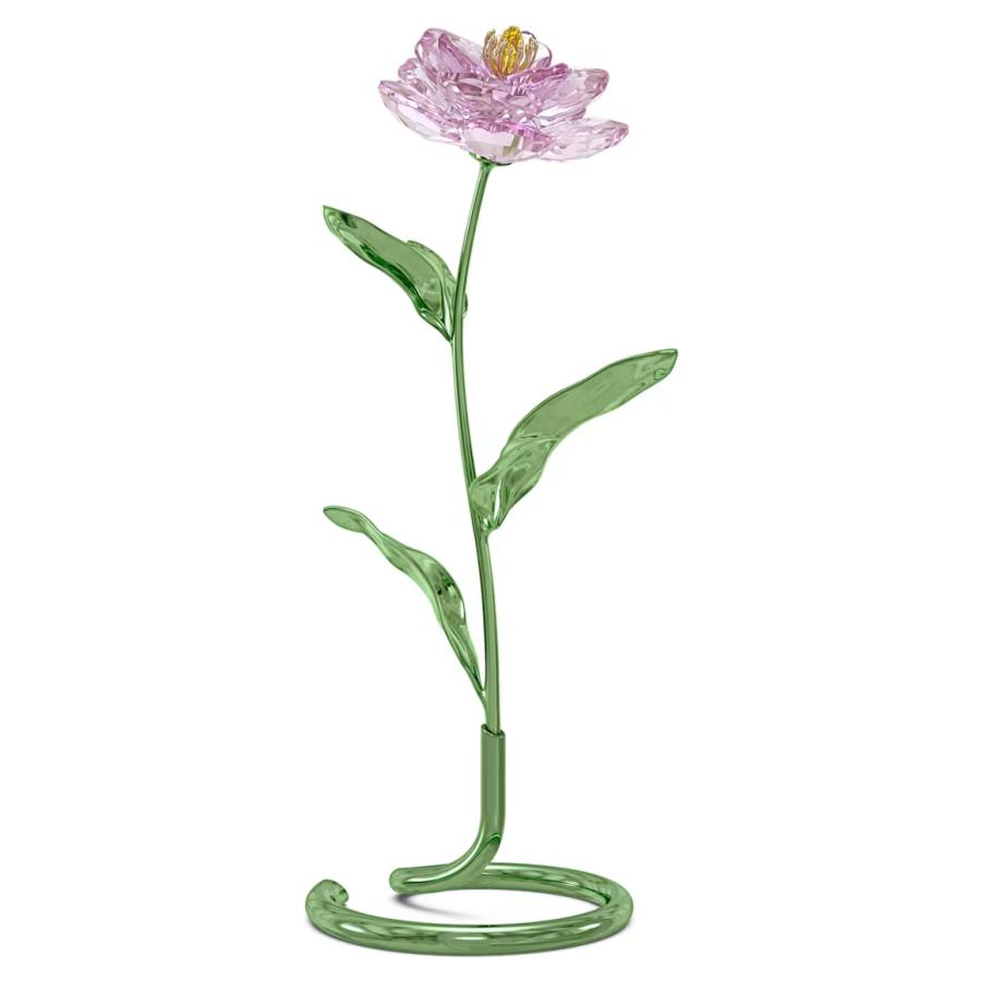 SWAROVSKI（スワロフスキー） クリスタル 置物 花 Florereボタン 牡丹