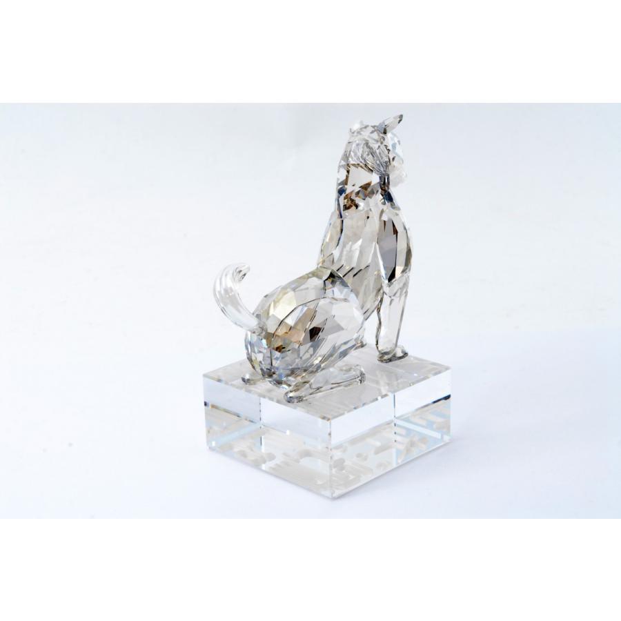 スワロフスキー Swarovski クリスタル 置物 犬 『Chinese Zodiac