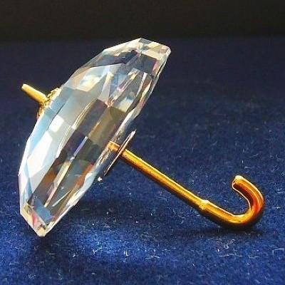 スワロフスキー Swarovski 1996年 廃盤品 『傘, ゴールドコーティング