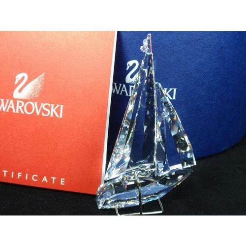 スワロフスキー Swarovski 2004年 廃盤品 『ヨット』 183269