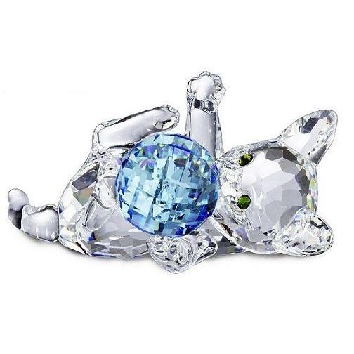 SWAROVSKI（スワロフスキー） クリスタル 廃盤品 『子ネコ(ブルー
