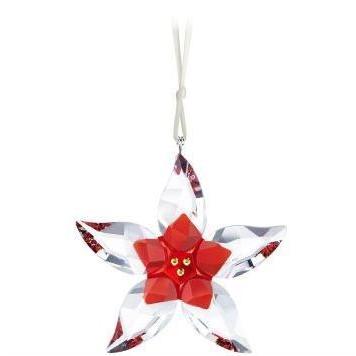 SWAROVSKI（スワロフスキー） ポインセチア オーナメント 905212