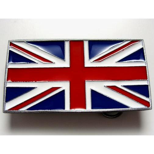 Union Jack ユニオンジャック 英国国旗柄 ベルト用 バックル UK PUNK
