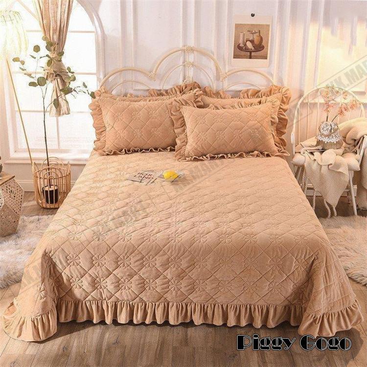 ベッドカバー ベッドスプレッド 北欧 アンティークおしゃれ ダブル