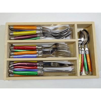 ライヨール ラギオール ディナーカトラリー24ピースセット 木箱入り 6