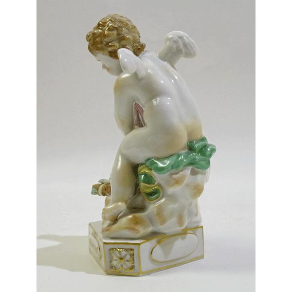 マイセン フィギュリン 60213 陶磁器小立像 天使シリーズ 13.5cm