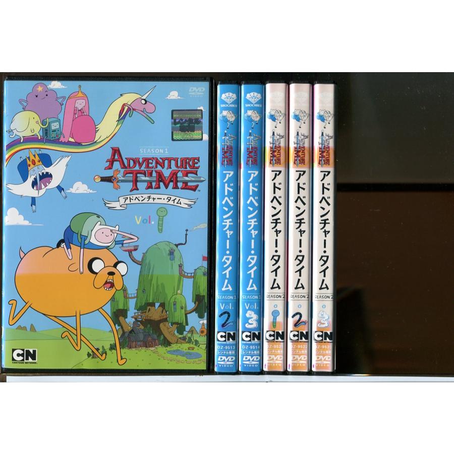 アドベンチャー・タイム シーズン1〜4 全12巻セット/DVD 中古 レンタル