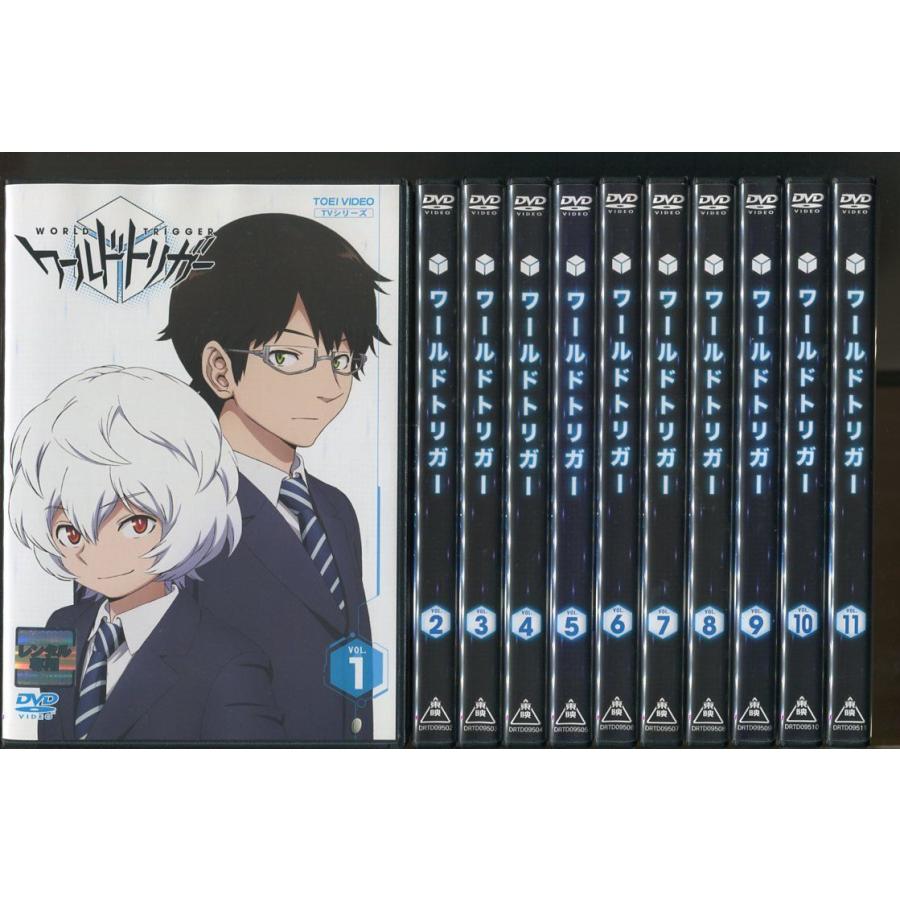 ワールドトリガー/全24巻セット 中古DVD レンタル落ち/村中知/梶裕貴