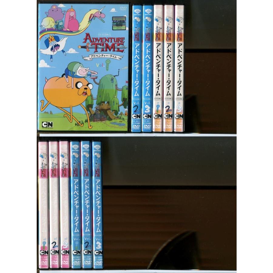 アドベンチャー・タイム シーズン1〜4 全12巻セット/DVD 中古 レンタル