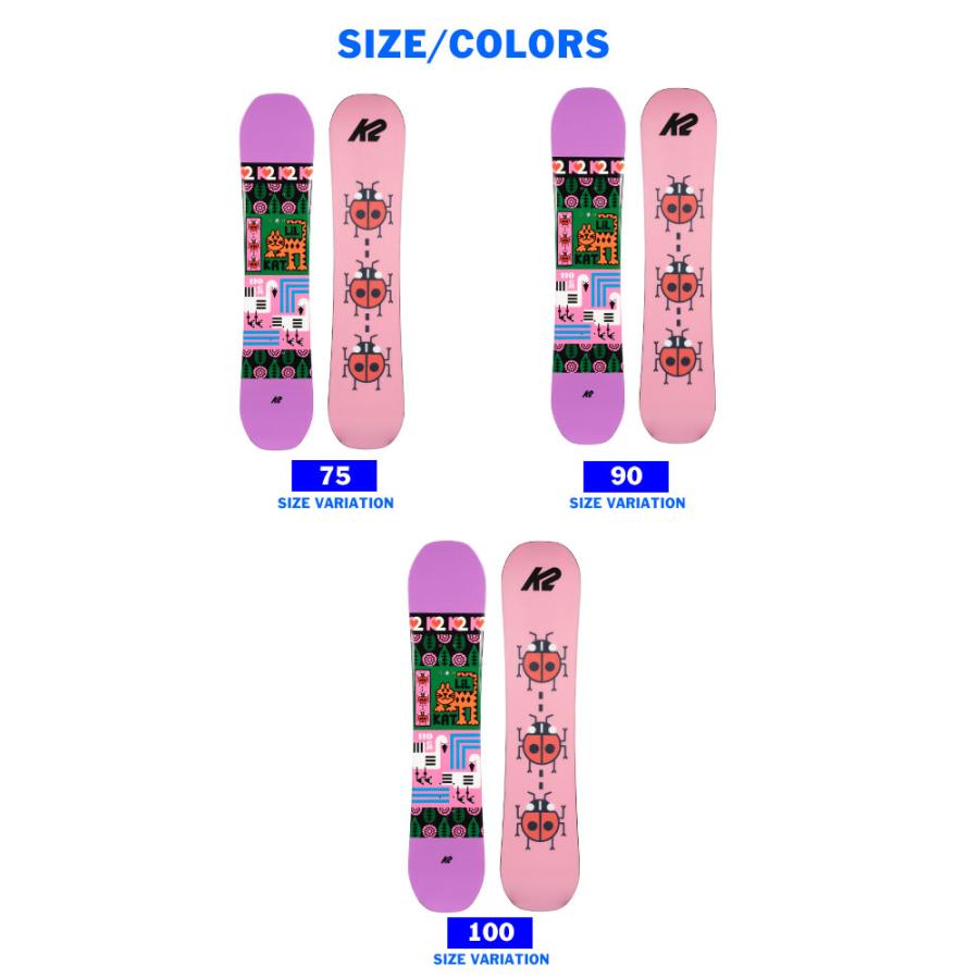 K2 ケーツー LIL KAT キッズ スノーボード ビンディング ブーツ 3点