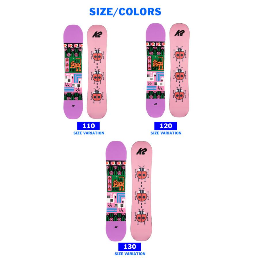 K2 ケーツー LIL KAT キッズ スノーボード ビンディング ブーツ 3点
