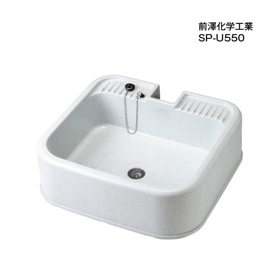 前澤化成工業 マエザワ 水栓パン 埋め込みタイプ 抗菌仕様 SP-U550