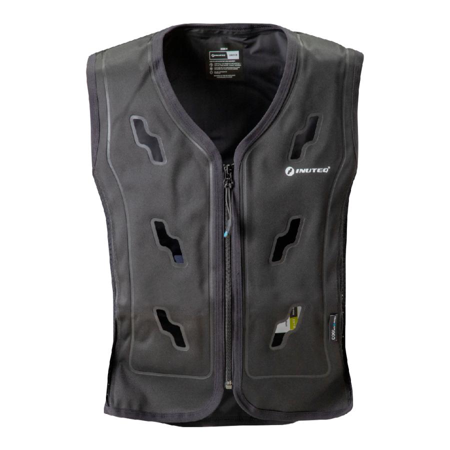 在庫有) INUTEQ Bodycool 注水式冷却ベスト Smart-X ブラック Mサイズ