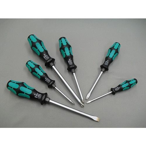 Wera（ヴェラ） 強力型ドライバーセット【6本組】〔350SK/334SK/6S