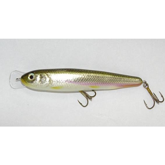 ワカサギ ルアー ウッドベイト WBサイド9FR（銀箔生ワカ）元祖横浮き