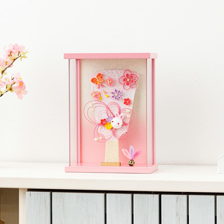 ぷりふあ 羽子板 初正月 コンパクト ケース飾り おしゃれ かわいい