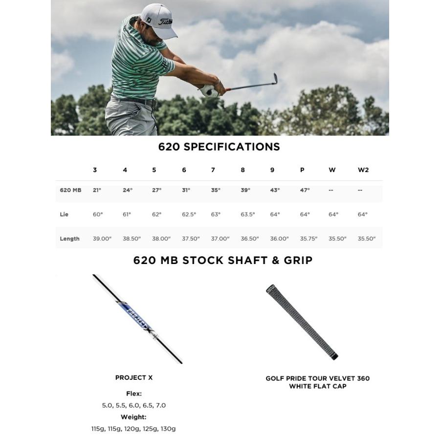 Titleist（タイトリスト） Titleist 620 MB Iron 620 MB アイアン 5-9P