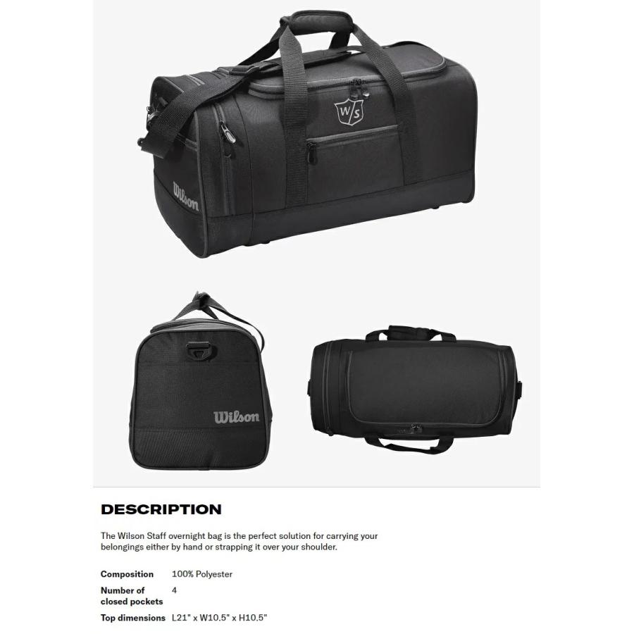 Wilson（ウイルソン） Wilson Staff Duffle Bag ウィルソン スタッフ