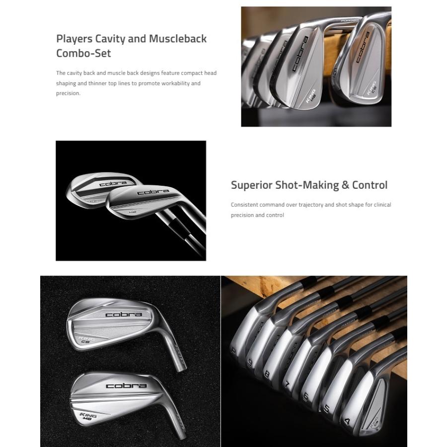 COBRA（コブラ） Cobra Golf KING Forged CB/MB Flow Set Iron キング