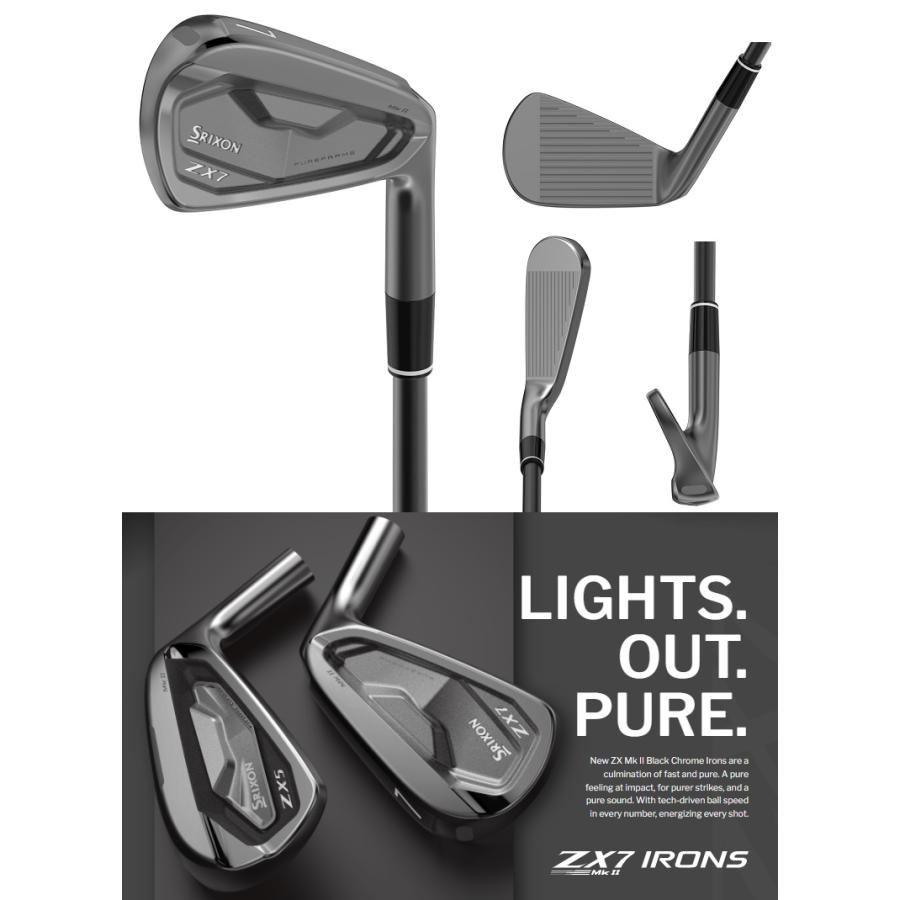 SRIXON 限定アイアン！Srixon ZX7 Mk II Black Chrome Iron スリクソン