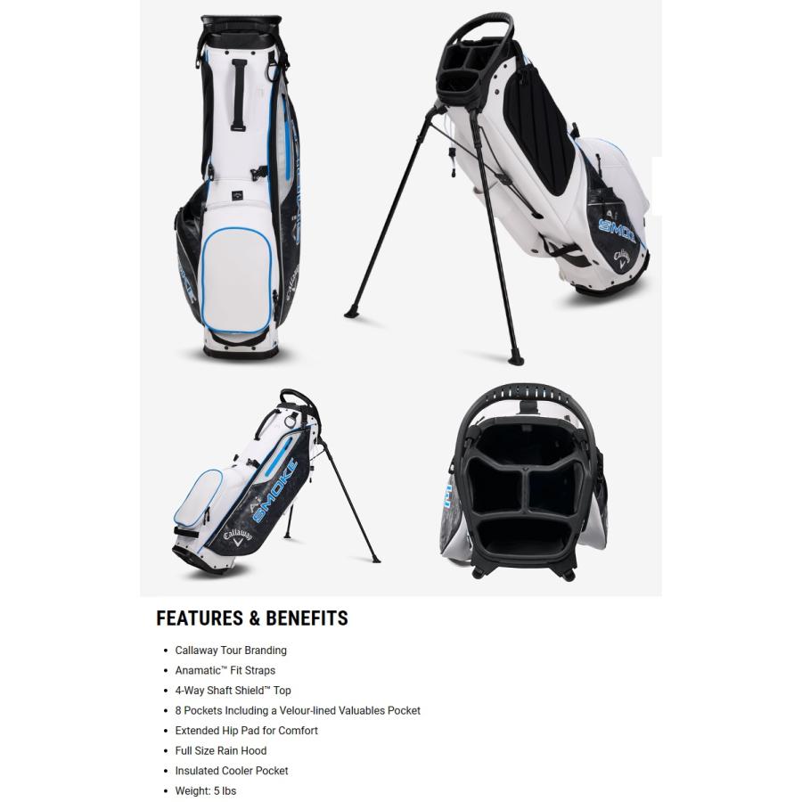 Callaway（キャロウェイ） 即納可！Callaway Ai Smoke Staff Stand Bag