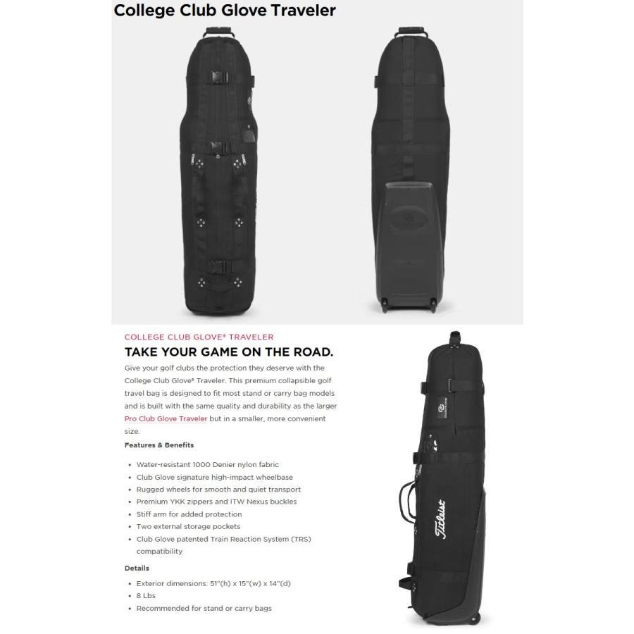 Titleist（タイトリスト） Titleist College ClubGlove Traveler