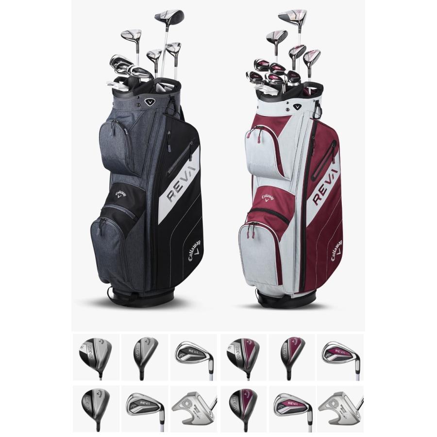 Callaway（キャロウェイ） Callaway Women's REVA 11-Piece Cart Bag