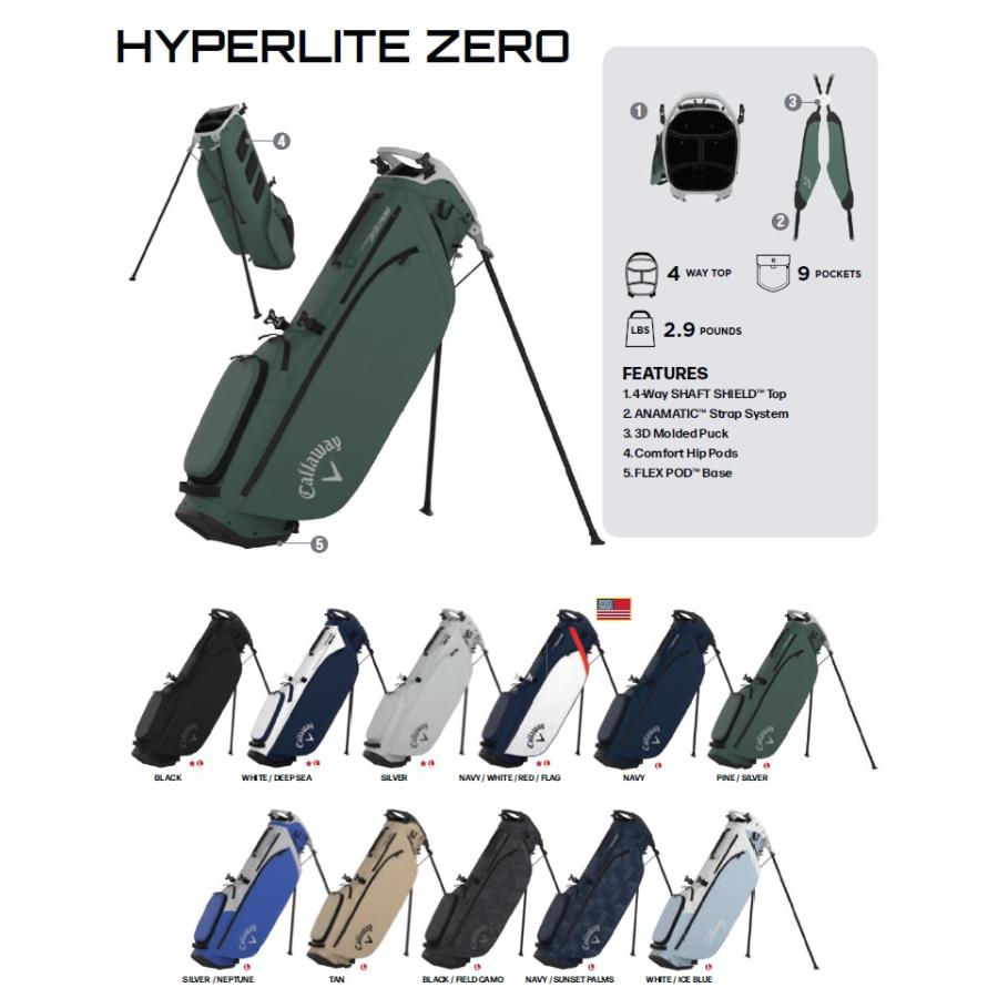 Callaway（キャロウェイ） Callaway 2026 Hyperlite Zero Stand Bag