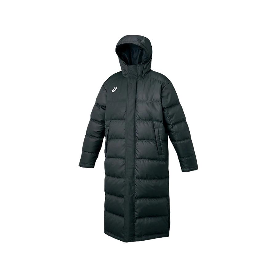 ASICS（アシックス） 中綿 ロングダウンコート （90）ブラック XAW316
